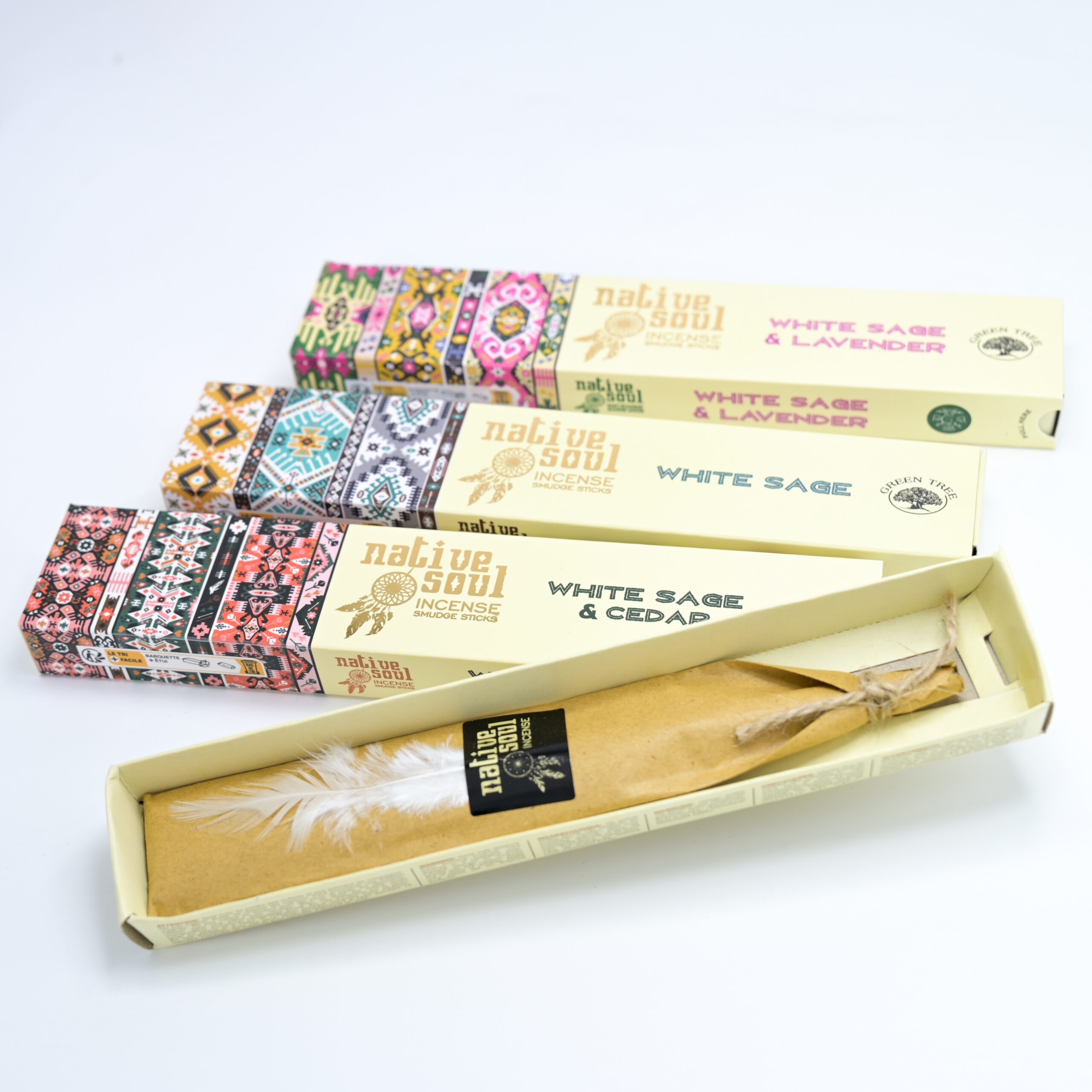 Set Green Tree - Native Soul Incense Set Green Tree - Native Soul Incense