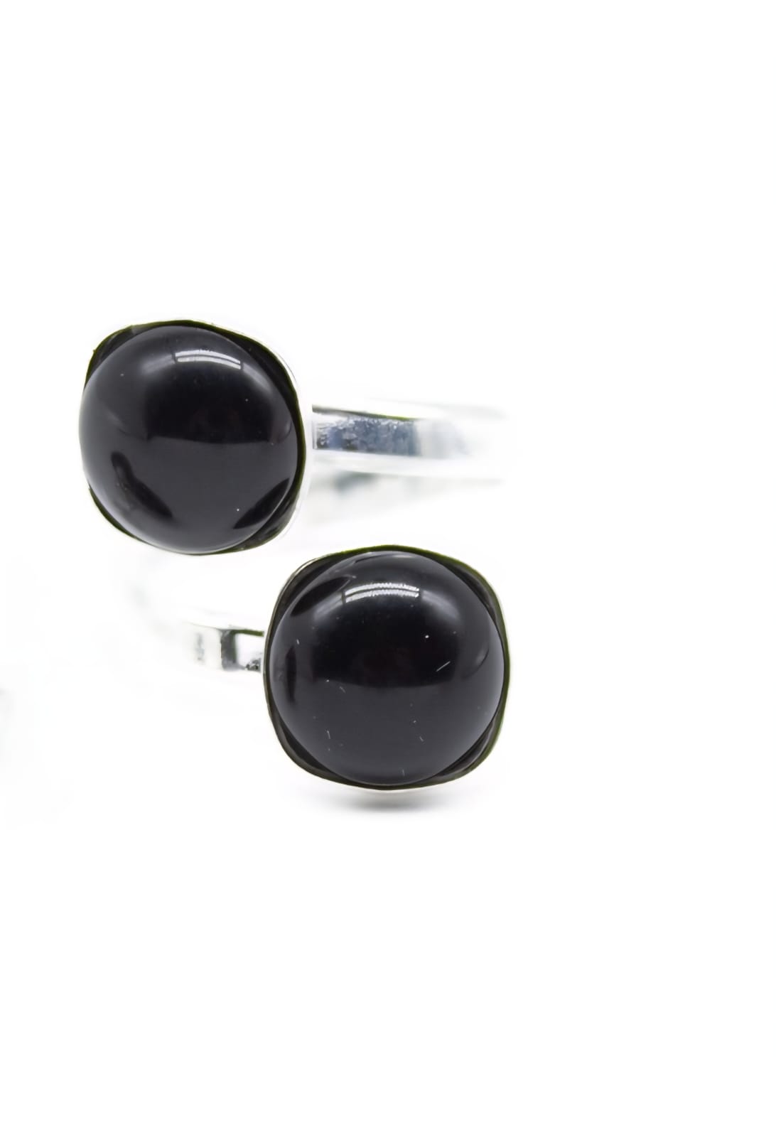 Inel din Argint 925 cu pietre semiprețiose Onix Negru Inel din Argint 925 cu pietre semiprețiose Onix Negru