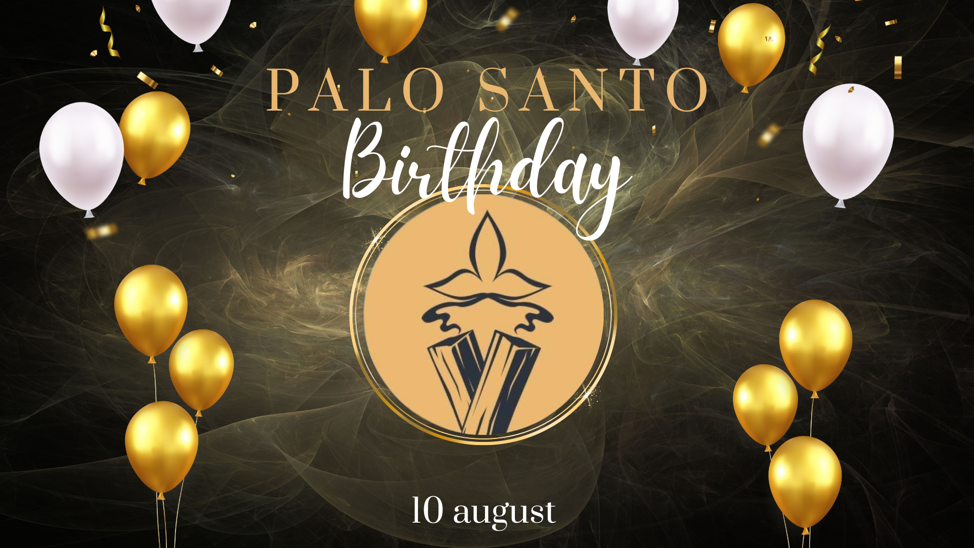 Sărbătorim 2 ani de Palo Santo Shop, Bar & Coffee Hub!