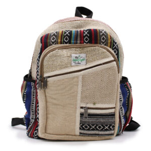 Rucsac Zip Style - Cânepă și Bumbac Rucsac Zip Style - Cânepă și Bumbac