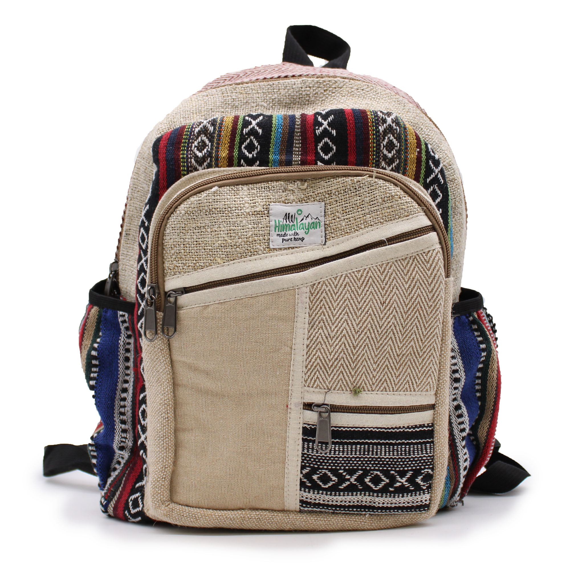 Rucsac Zip Style - Cânepă și Bumbac Rucsac Zip Style - Cânepă și Bumbac