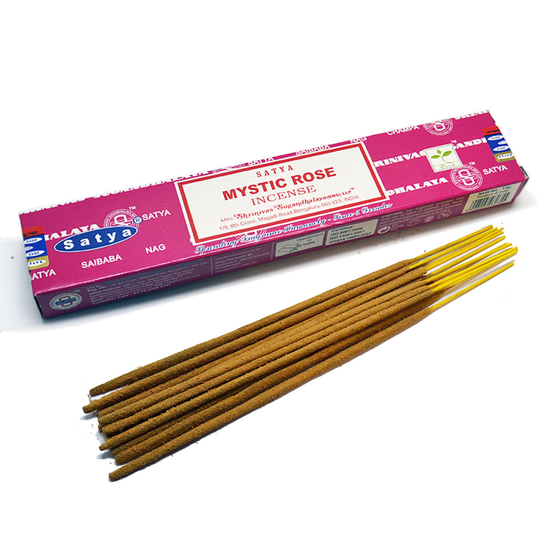 Bețișoare parfumate Mystic Rose SATYA Bețișoare parfumate Mystic Rose SATYA