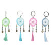 Breloc Dreamcatcher Feng Shui cu Monede Chinezești – Noroc, Protecție și Abundență /Diferite Culori