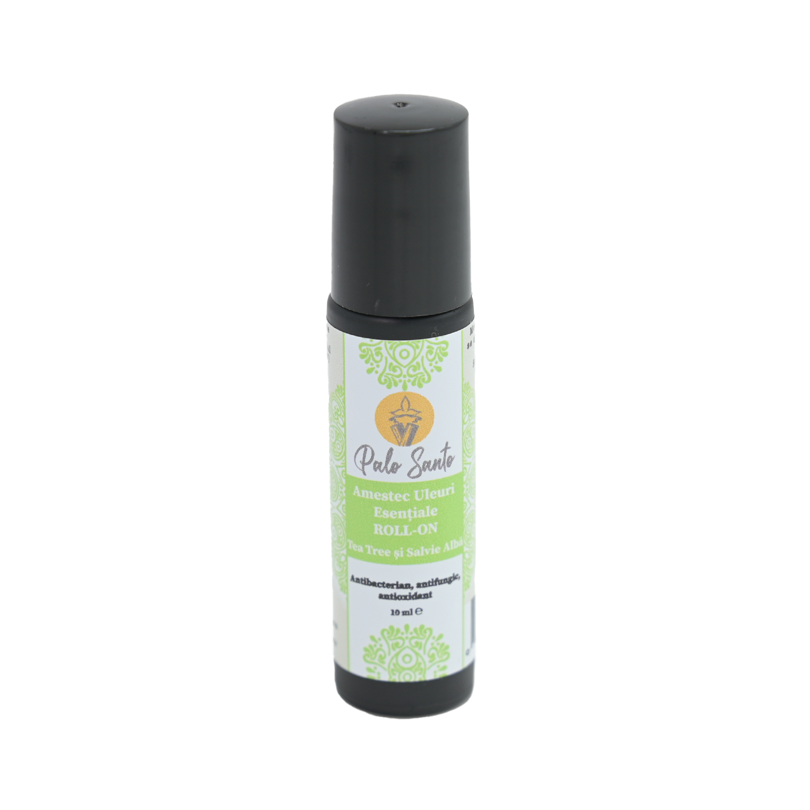 Amestec Uleiuri Esențiale Roll-On Tea Tree si Salvie Alba - 10ml Amestec Uleiuri Esențiale Roll-On Tea Tree si Salvie Alba - 10ml
