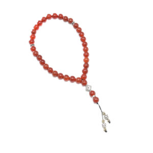Rozariu din Carneol 8 mm – Metanie pentru Energie, Curaj și Echilibru Spiritual