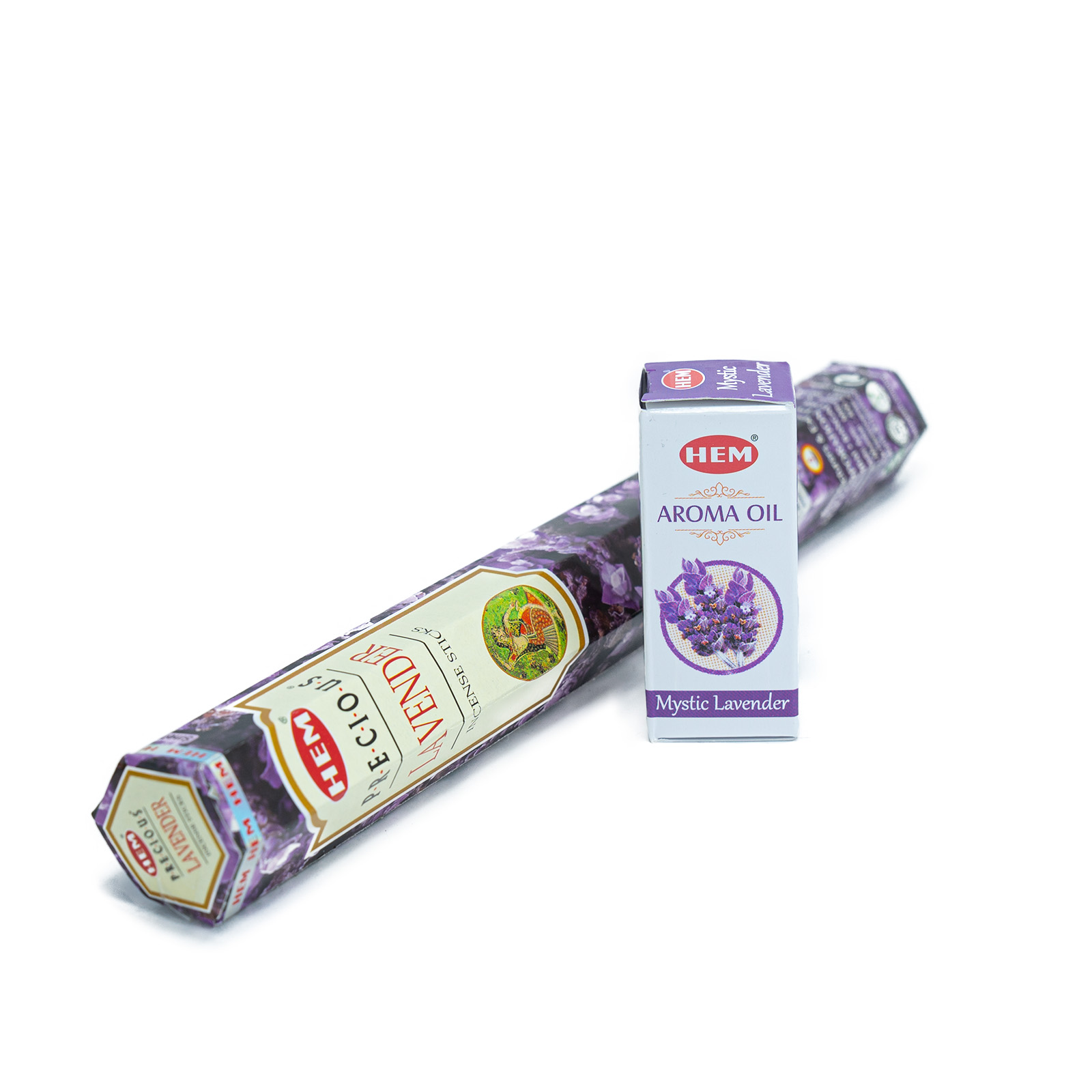 Set HEM Lavandă – Bețișoare Parfumate & Ulei Parfumat Set HEM Lavandă – Bețișoare Parfumate & Ulei Parfumat
