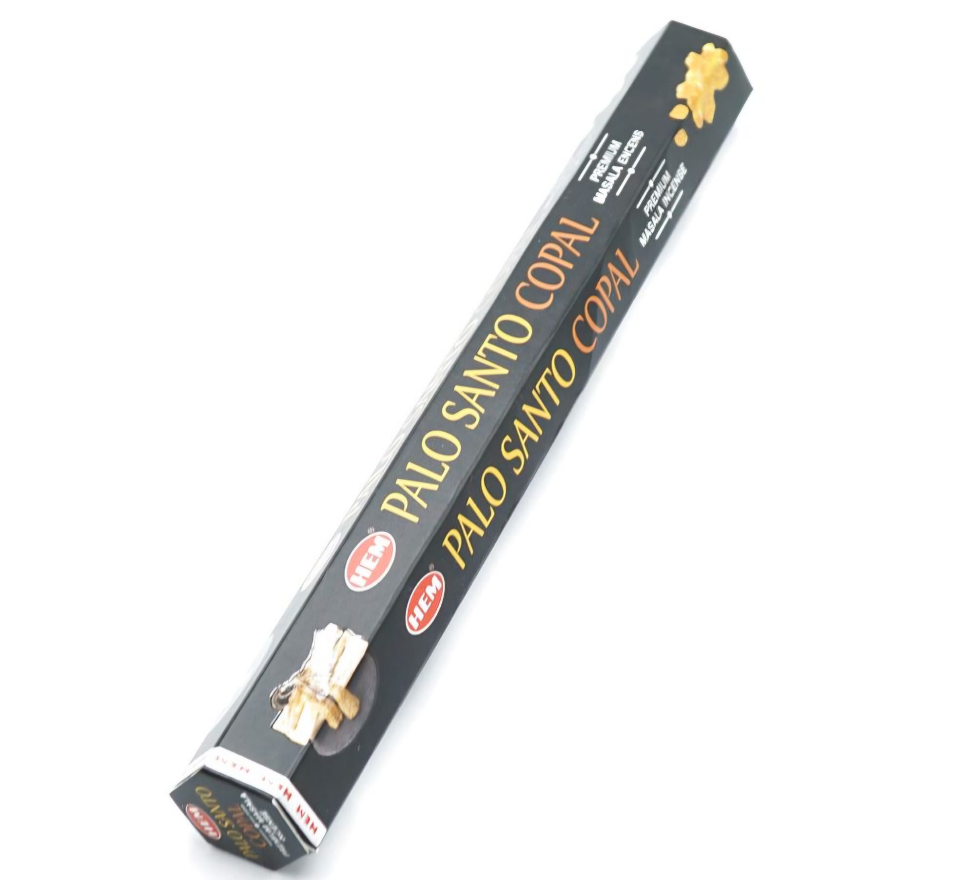 Bețișoarele parfumate Palo Santo & Copal – Premium HEM Masala Bețișoarele parfumate Palo Santo & Copal – Premium HEM Masala