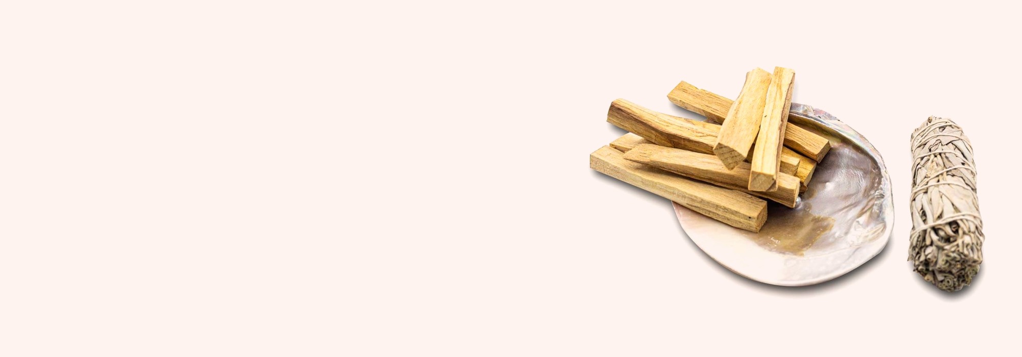 Seturi cadou Palo Santo – lemn Palo Santo, salvie albă și accesorii pentru purificare și aromaterapie